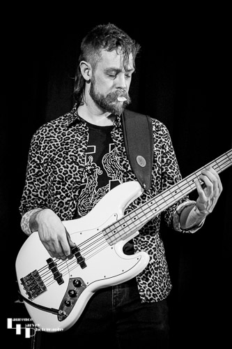 Joe Thorpe on bass