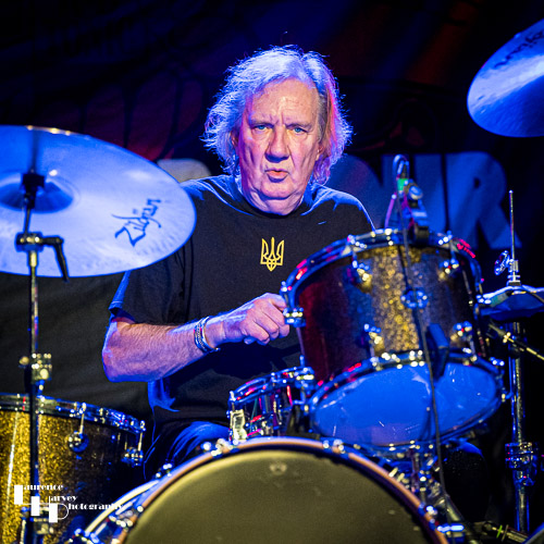 Kevin Morris on drums