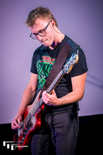 The Jess Davey Band: Dec Cunningham on bass