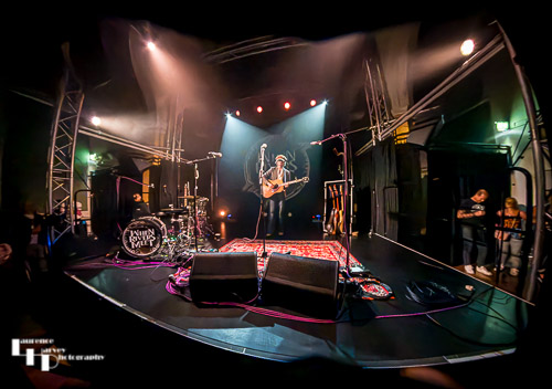 Greene on vocals & guitar