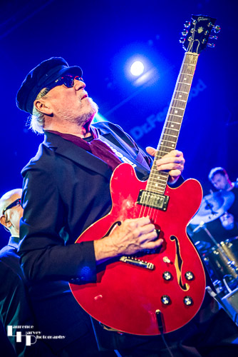 Dennis Greaves on vocals & guitar