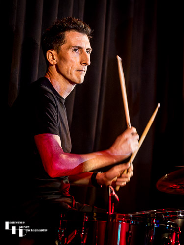 Rob Thornley on drums