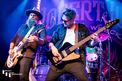 Robert Jon Burrison on lead vocals & guitar, Warren Murrel on bass