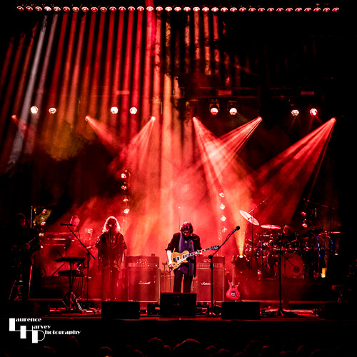 Steve Hackett & his band on stage at Ipswich Regent Theatre