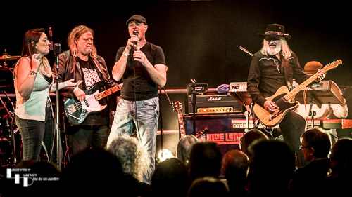 The Blue Lena on stage at Cambridge Junction 2