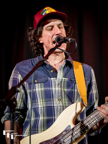 Joseph James on vocals & bass