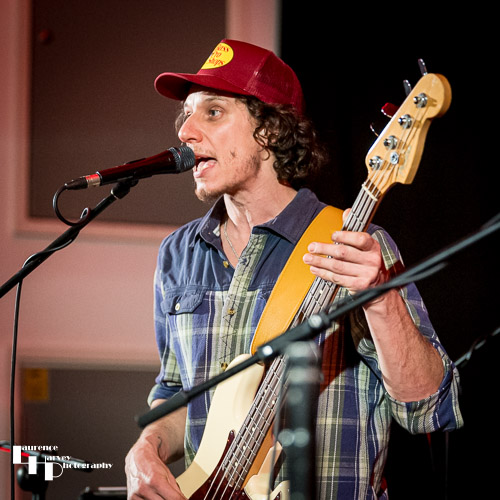 Joseph James on vocals & bass