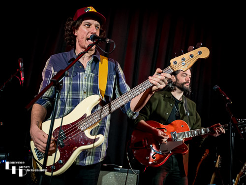 Joseph James on vocals & bass