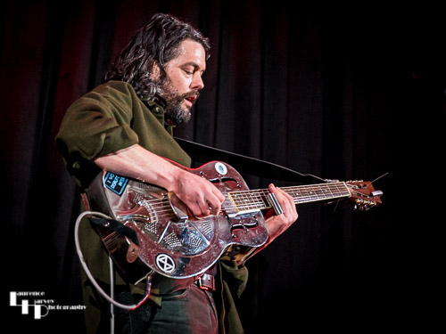 James Cameron on vocals & guitar