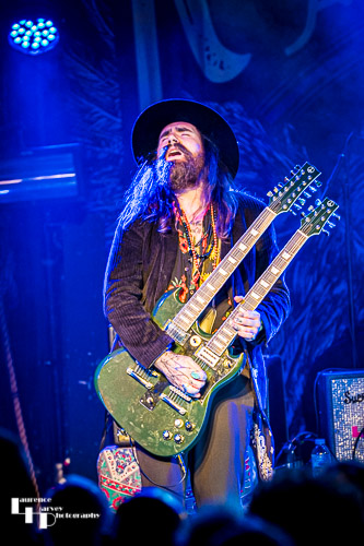 Arran Day on guitar