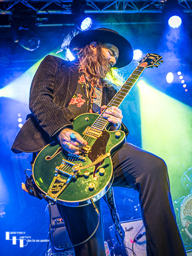 Arran Day on guitar