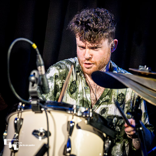 Zac O'Loughlin on drums