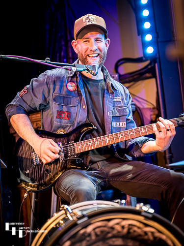 James Fox on percussion & guitar