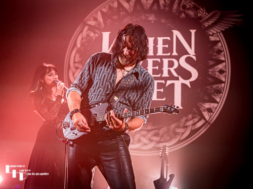Aaron Bond on guitar & vocals