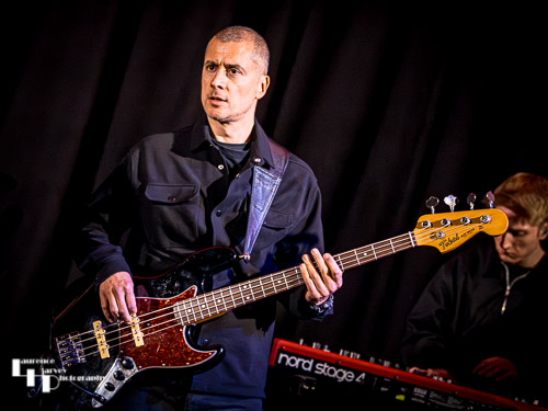Russell Carr on bass