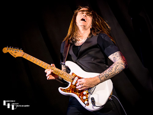 Bobby Harrison on guitar