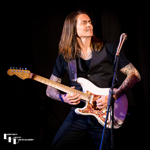 Bobby Harrison on guitar