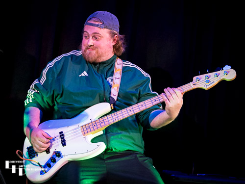 Ant Greenwell on bass