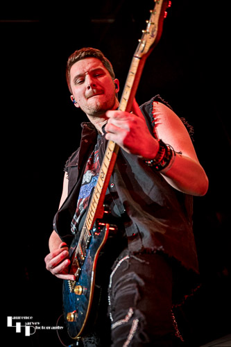 Ed Clarke on guitar