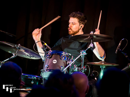 Thom Gardner on drums