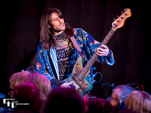 PY Letellier on bass