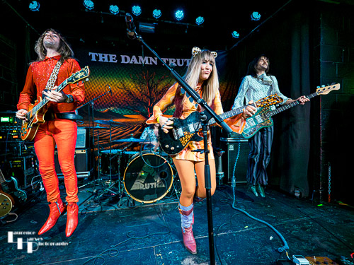 The Damn Truth on stage The Waterfront Studio