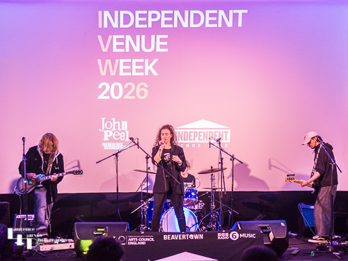 Crying In Colour on stage at The John Peel Centre