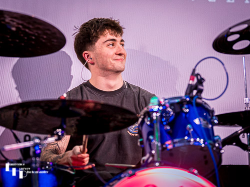 The Jess Davey Band: Thomas Overy on drums