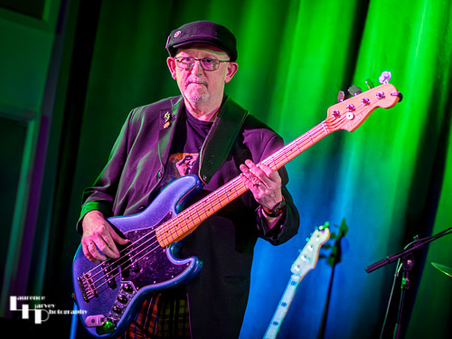 Marcel McClarnon on bass