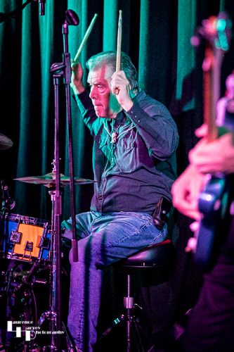 Jon 'Eddie' Edwards on drum