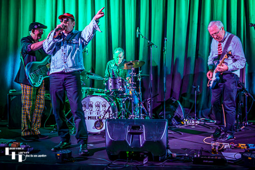 The Groovy Arts Club Band on stage at The John Peel Centre