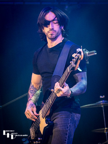 Alex Orefice on bass