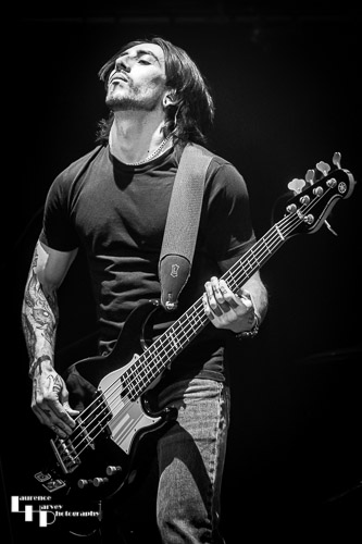 Alex Orefice on bass