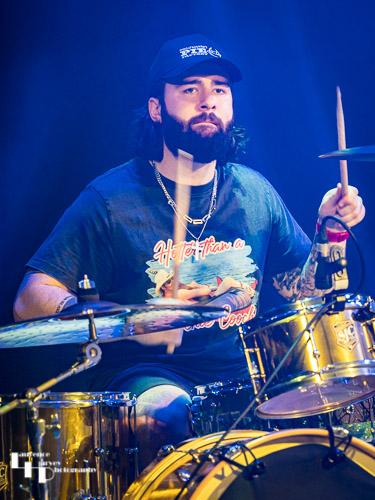 Will Hewer on drums