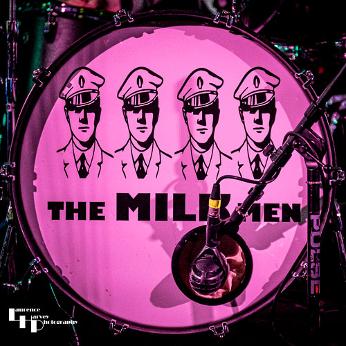The Milk Men's kick drum