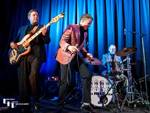 Jamie Smy on vocals, Lloyd Green on bass, Mike Roberts on drums