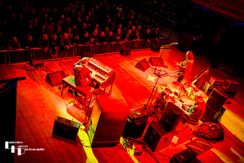 Robben Ford & his band on stage at The Apex
