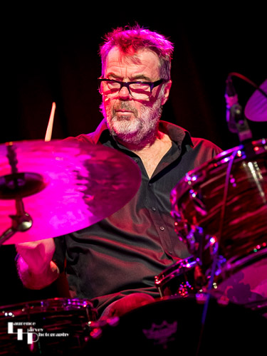 Ianto Thomas on drums