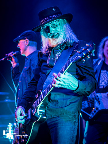 Nick Singleton on guitar