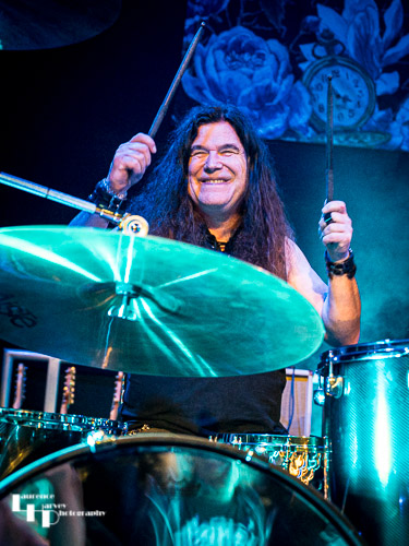 Jon Clayton on drums