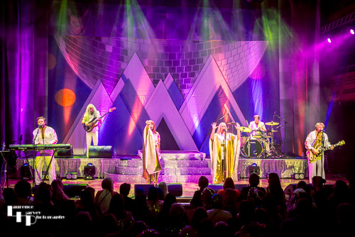 Voulez Vous on stage at The Apex