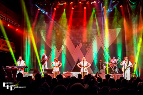 Voulez Vous on stage at The Apex