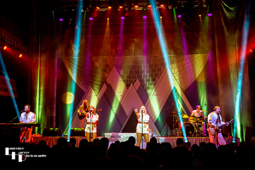 Voulez Vous on stage at The Apex