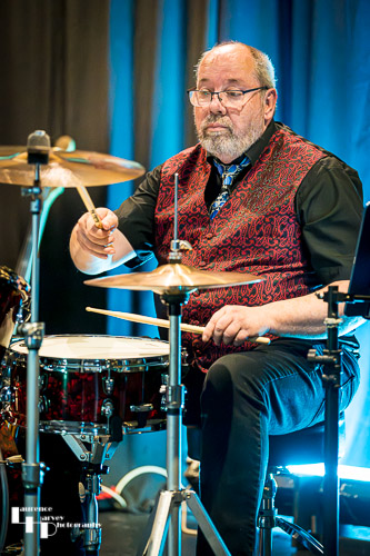 Mark Bull on drums