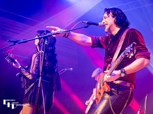 Aaron Bond on guitar & vocals