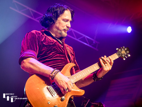 Aaron Bond on guitar & vocals