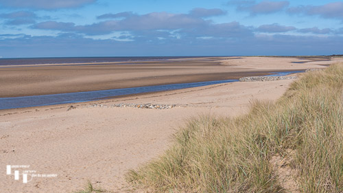 Coastal scene north of Hunstanton