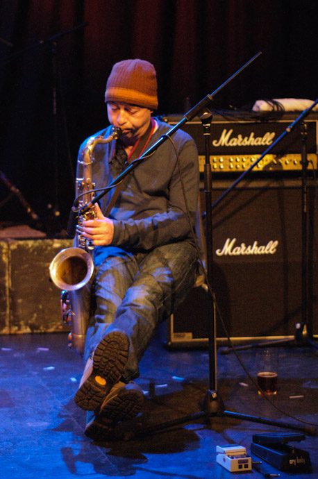 Danny Bryant's support band on the night