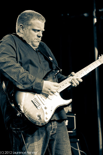 Danny Bryant on guitar