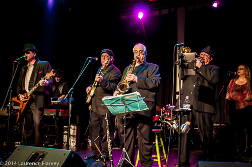 The Hitman Blues Band on stage